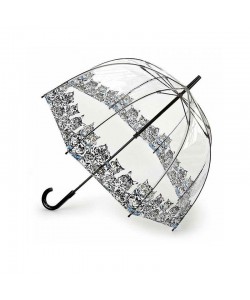 Parasolka damska przeźroczysta Fulton Birdcage-2 Bibis Cat L042 (7S3386) 