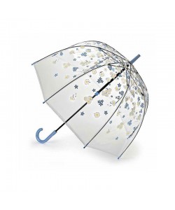 Parasolka damska przeźroczysta Fulton Birdcage-2 Falling Daisies L042 (7S3387) 