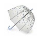 Parasolka damska przeźroczysta Fulton Birdcage-2 Falling Daisies L042 (7S3387) 
