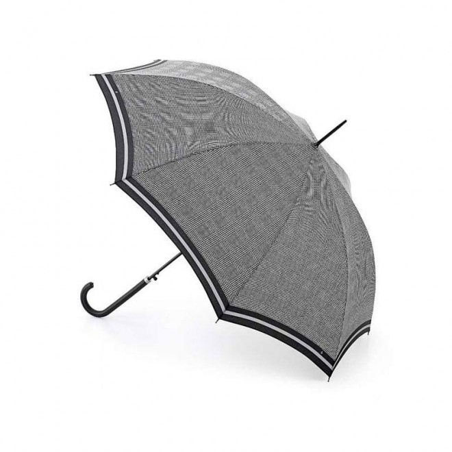 Parasolka damska Fulton Riva Auto-2 Prince Of Wales Stripe L065 (6F2244) 
