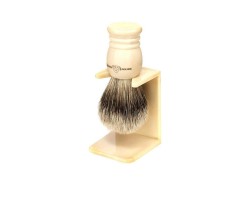 Pędzel do golenia Edwin Jagger 9Ej257Sds Super Badger Small ze stojakiem