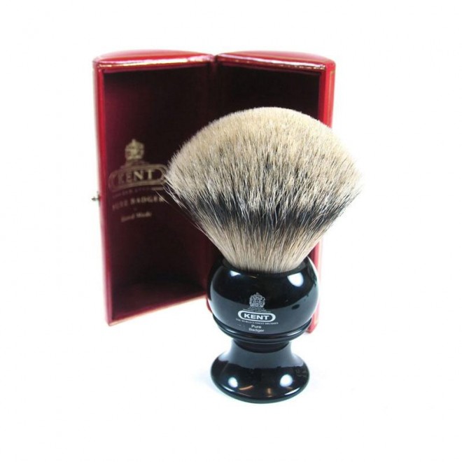 Pędzel do goleniaKent Blk12 Silver-Tip Badger
