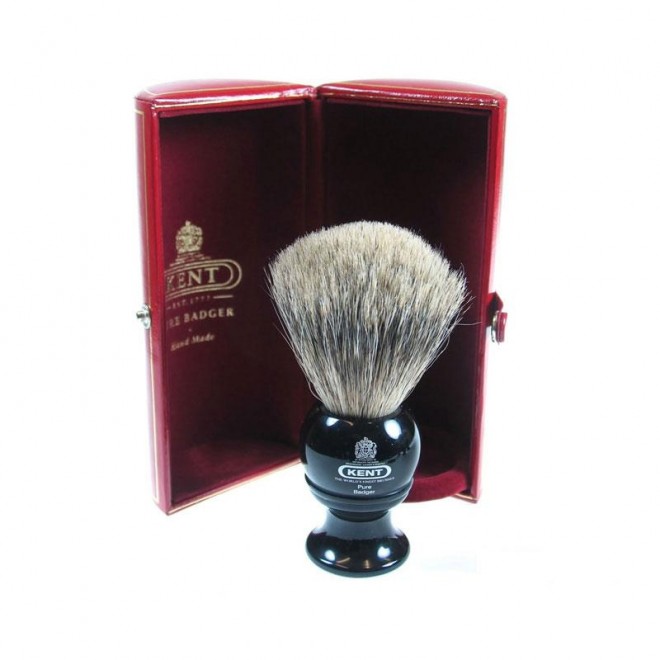 Pędzel do goleniaKent Blk2 Pure Badger