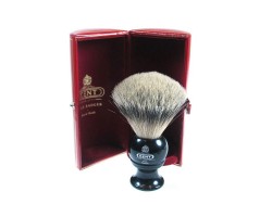 Pędzel do golenia Kent Blk4 Silver-Tip Badger