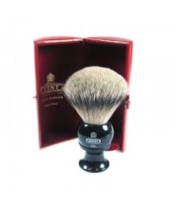 Pędzel do golenia Kent Blk8 Silver-Tip Badger