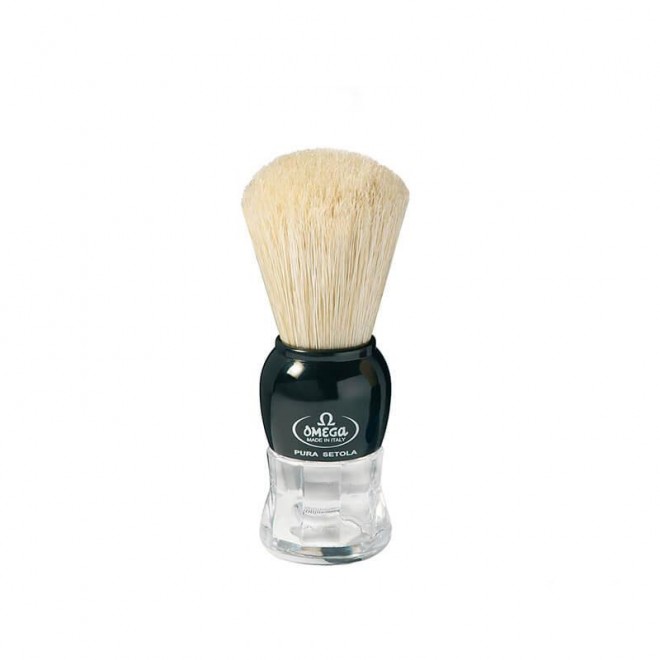 Pędzel do golenia Omega 10072 Czarny 