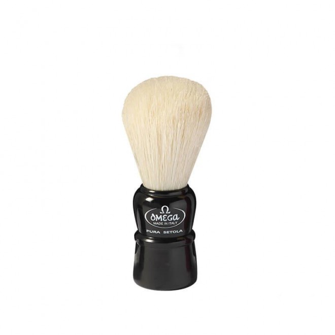 Pędzel do golenia Omega 10086 dzik czarny