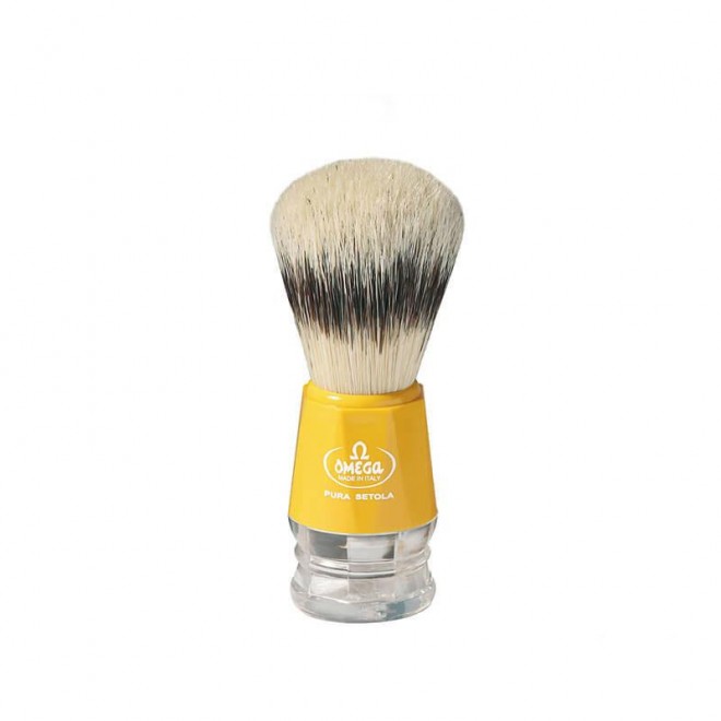 Pędzel do golenia Omega 10218 dzik żółty