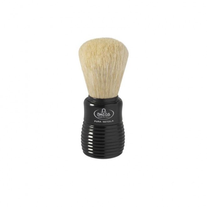 Pędzel do golenia Omega 10810 dzik Czarny