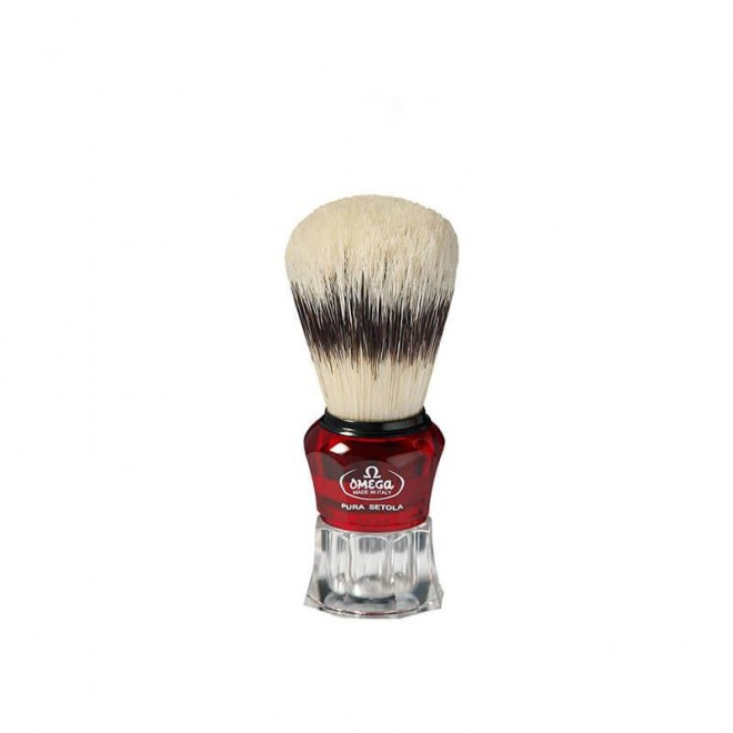 Pędzel do golenia Omega 81052 ze stojakiem