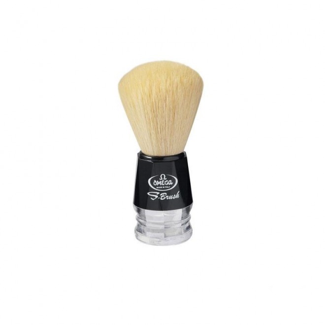Pędzel do golenia Omega S-Brush S10019 syntetyczny