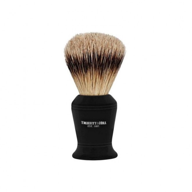 Pędzel do golenia Truefitt & Hill Carlton Faux Ebony Super Badger Brush