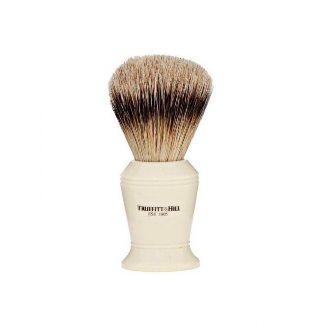 Pędzel do golenia Truefitt & Hill Carlton Faux Ivory Super Badger Brush