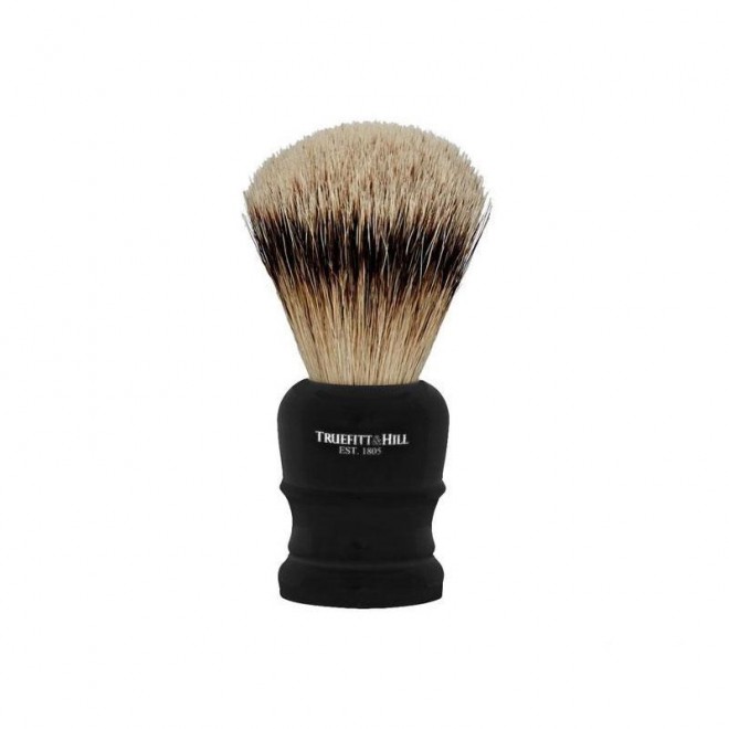 Pędzel do golenia Truefitt & Hill Wellington Faux Ebony Super Badger Brush