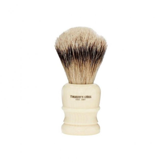 Pędzel do golenia Truefitt & Hill Wellington Faux Porcelain Super Badger Brush
