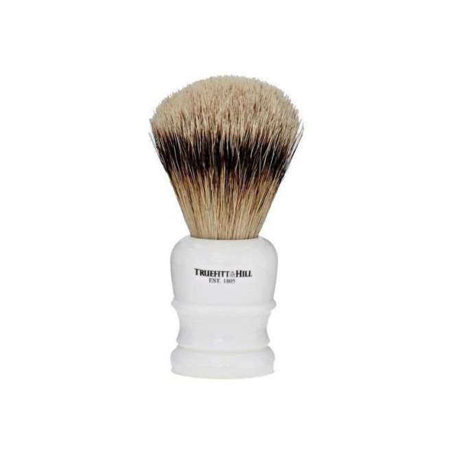 Pędzel do golenia Truefitt & Hill Wellington Faux Porcelian Super Badger Brush