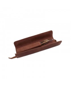 Skórzane Etui na brzytwę Giesen&Forsthoff Vintage-Edition Roll Up 35018