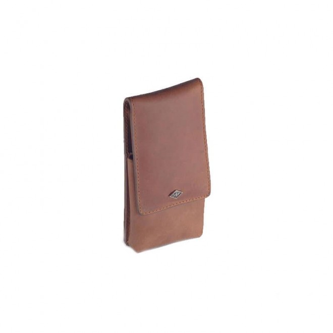 Skórzane Etui na maszynkę żyletkową do golenia Giesen&Forsthoff Vintage-Edition 35014