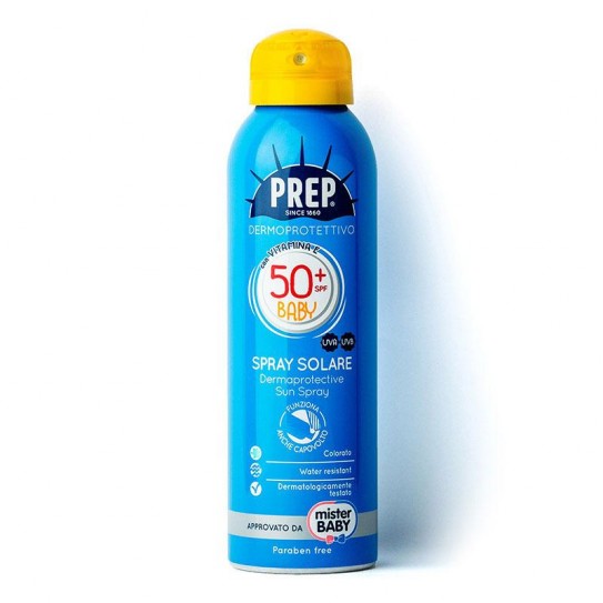 Spray do opalania dla dzieci Prep Derma Protective Sun Spray SPF 50+z witaminą E 