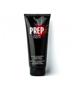 Szampon (2 w 1) Prep For Men Shampoo & Shower Gel z ekstraktem z baobabu i zielonej kawy 200 ml 