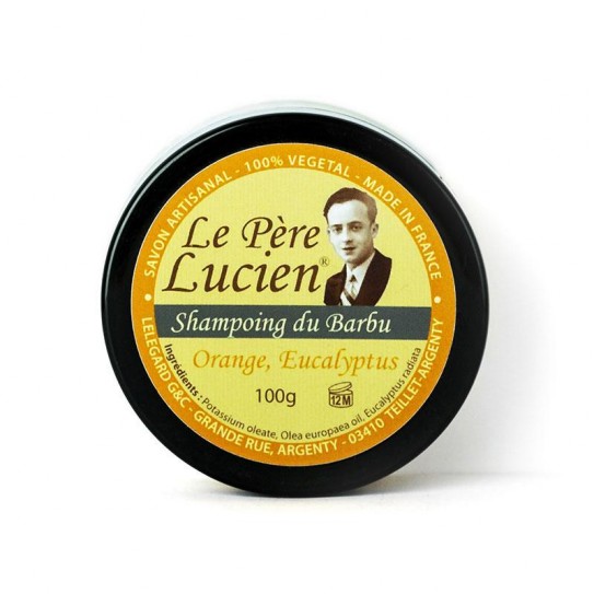 Szampon do brody Le Pere Lucien Shampoing Du Barbu Orange & Eucalyptus 100 g 