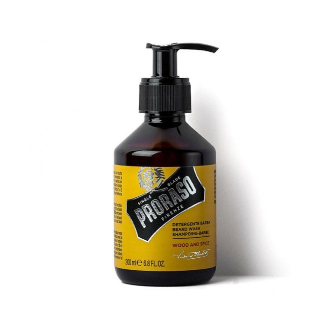 Szampon do brody Proraso Wood & Spice Beard Wash 200Ml 