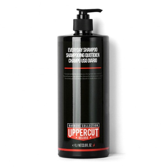 Szampon do włosów do codziennego stosowania Uppercut Deluxe Everyday Shampoo Barbers Collection 1 L 