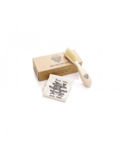 Szczotka do brody Kent Beard Brush BRD2 z naturalnego włosia dzika 