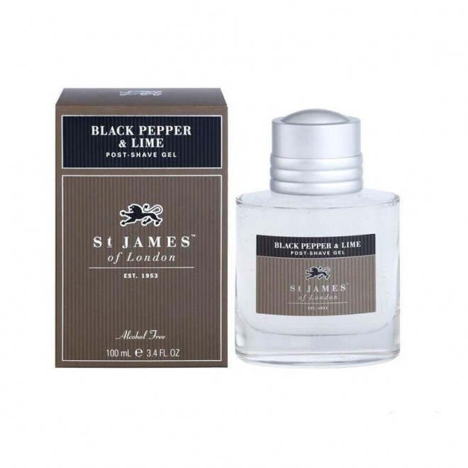 Żel po goleniu St. James of London Black Pepper & Lime 100 ml