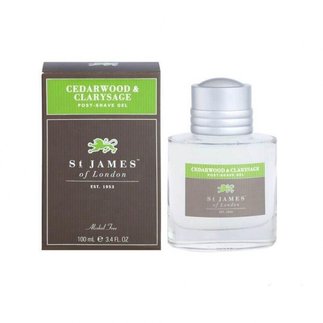 Żel po goleniu St. James of London Cedarwood & Clarysage 100 ml