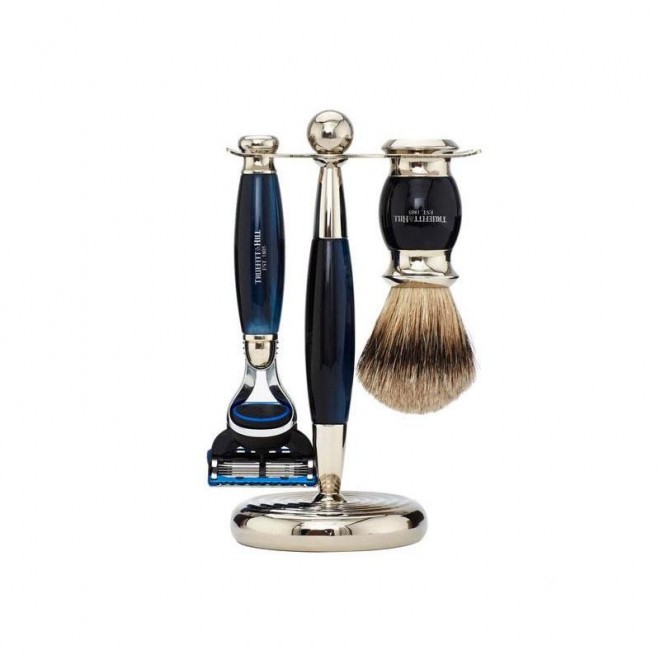 Zestaw do golenia Truefitt & Hill Edwardian Collection Fusion Blue Opal 