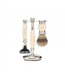 Zestaw do golenia Truefitt & Hill Edwardian Collection Mach 3 Ivory
