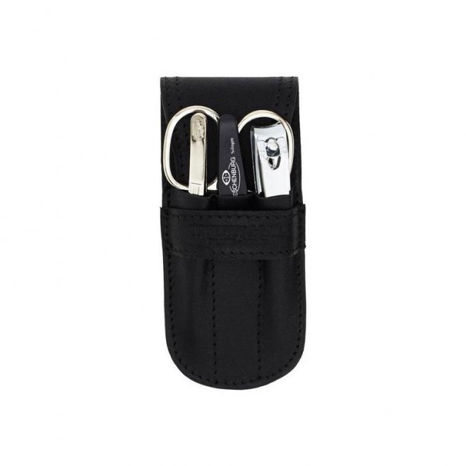 Zestaw do manicure unisex 4 Elementy Truefitt & Hill Small Manicure Set 4 Piece Black