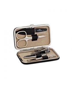 Zestaw do manicure dla mężczyzn 5 elementów Truefitt & Hill Medium Manicure Set 5 Piece Black