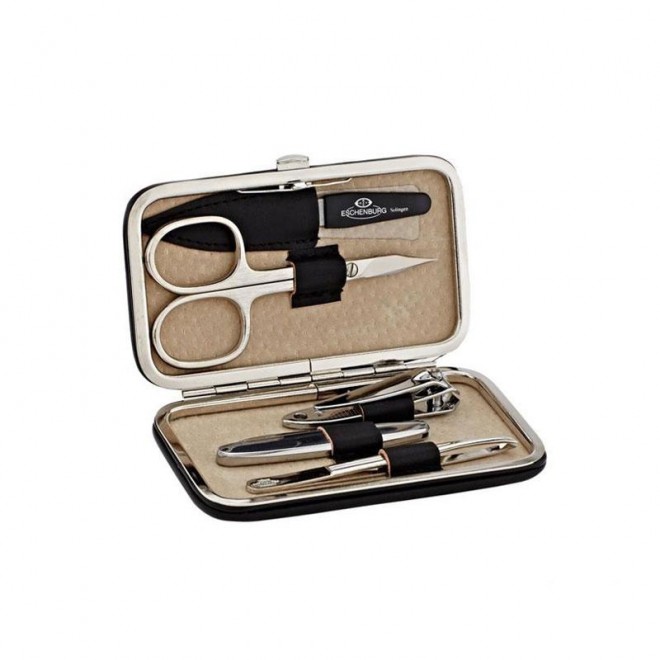 Zestaw do manicure dla mężczyzn 5 elementów Truefitt & Hill Medium Manicure Set 5 Piece Black
