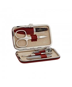 Zestaw do manicure dla mężczyzn 5 elementów Truefitt & Hill Medium Manicure Set 5 Piece Tan