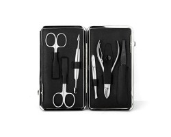 Zestaw przybornik do paznokci damski Timor Solingen 33085 Deluxe 6 elementów 