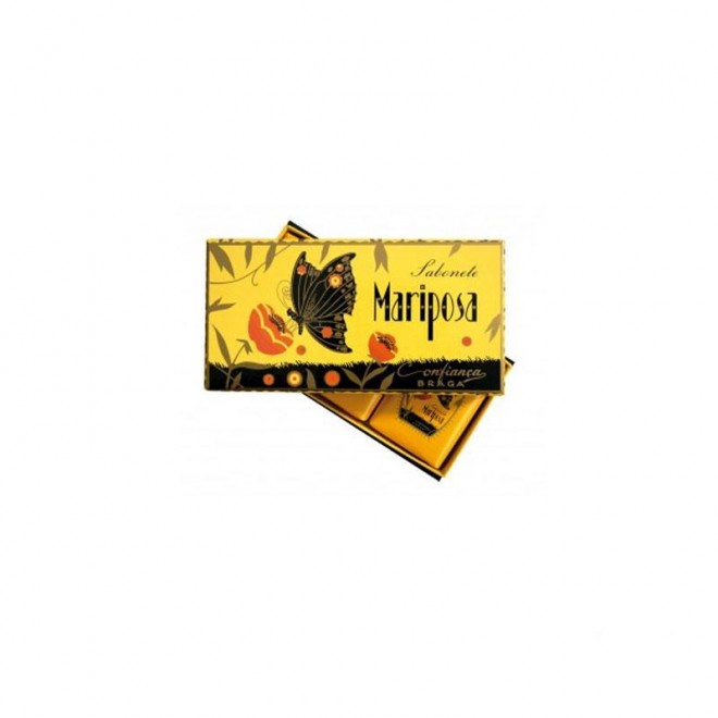 Zestaw mydeł miodowo-cytrynowych do skóry wrażliwej Confianca Mariposa Soap (3 szt.х1 25 g)