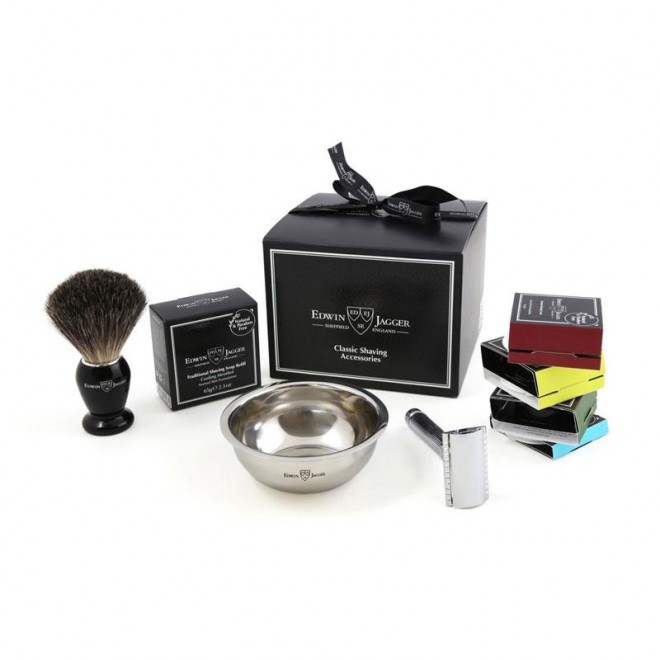 Zestaw prezentowy Edwin Jagger Wet Shaving Kit Set