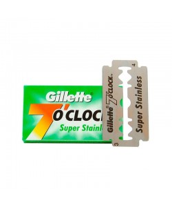 Żyletki Gillette 7 O’Clock Super Stainless Double Edge Razor Blade 5 szt.