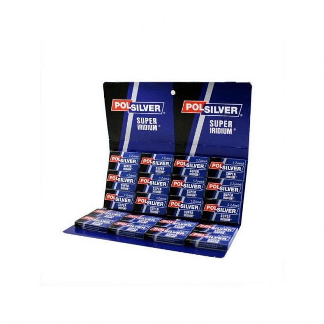 Żyletki Polsilver Super Iridium 100 szt.