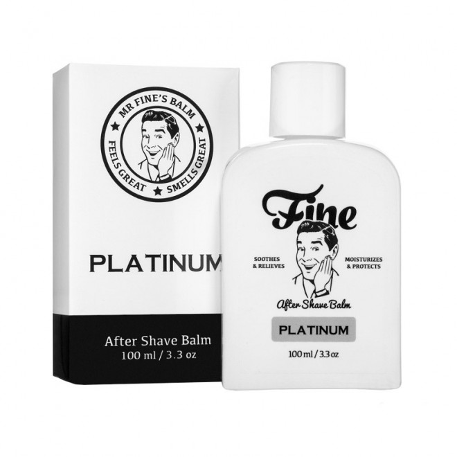 Balsam po goleniu Fine After Shave Balm - Platinum 100 ml 