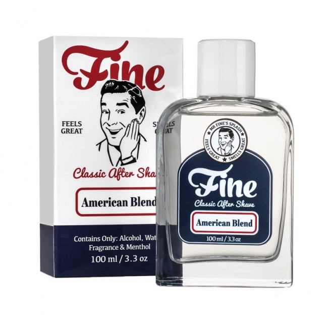 Woda po goleniu Fine Classic After Shave - American Blend 100 ml 