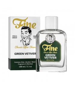 Lotion po goleniu Fine Classic After Shave - Green Vetiver 100 ml 