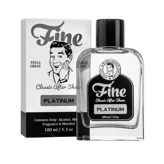 Lotion po goleniu Fine Classic After Shave - Platinum 100 ml 