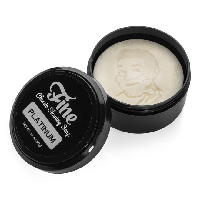 Mydło do golenia Fine Classic Shaving Soap - Platinum 100 g 