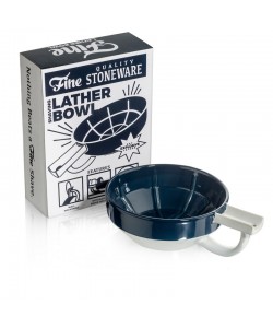 Kubek do golenia Fine Lather Bowl - Blue/White