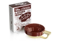 Kubek do golenia Fine Lather Bowl - Crimson/Ivory