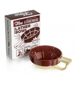 Kubek do golenia Fine Lather Bowl - Crimson/Ivory