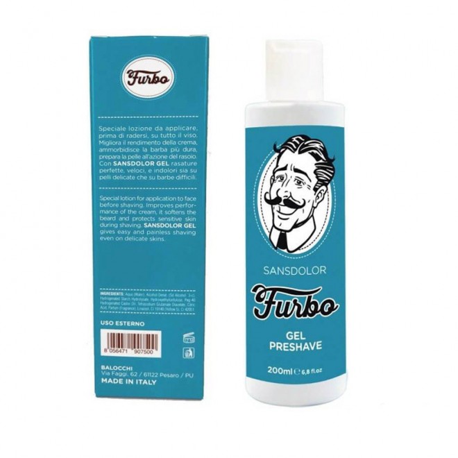 Żel przed goleniem Furbo Sansdolor Pre-shave Gel 200 ml 